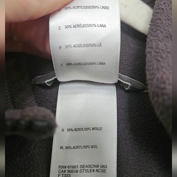 VINTAGE 90s THE NORTH FACE A5 Series Wool blend 1/4 Zip sweater. Size XL - Picture 5 of 7